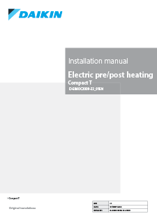 ATB.ATB-S_Installation manual.Electric Pre Post Heating_D-EIMOC2009-22_01_English download